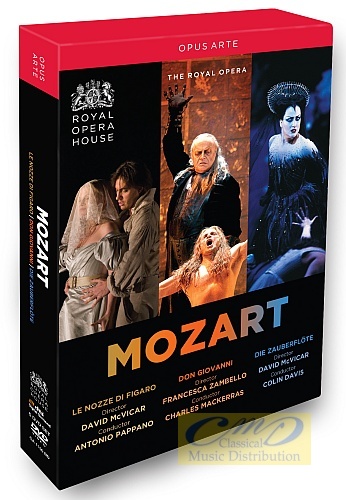 Mozart: Don Giovanni, Die Zauberflöte, Le Nozze di Figaro